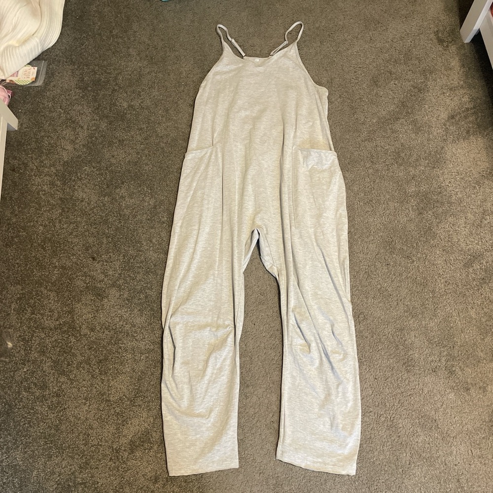 Women's Gray Jumpsuit